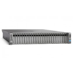 UCS C240M4SX w/2xE52680v3,2x16GB,MRAID,2x1200W,32G SD,RAILS