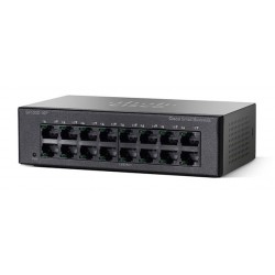 Cisco SF110D-16HP 16-Port 10/100 PoE Desktop Switch