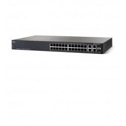 Cisco SF300-24PP 24-port 10/100 PoE+ Managed Switch w/Gig Uplinks