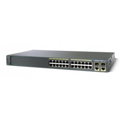 Catalyst 2960 Plus 24 10/100 (8 PoE) + 2 T/SFP LAN Base