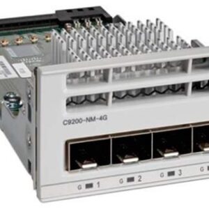 Cisco C9200-NM-4G network switch  module Gigabit Ethernet  C9200-NM-4G, Gigabit Ethernet, 10,100,1000 Mbit/s