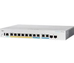 Cisco Cbs350 Managed L3 2.5G  Ethernet (100/1000/2500)  Power Over Ethernet (Poe) 1U Black, Grey