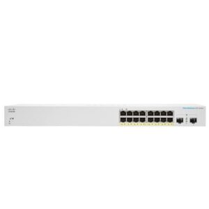 Cisco CBS220-16P-2G-EU - Zarządzalny Przełącznik L2 Gigabit PoE
