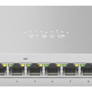 Cisco Meraki MS120-8FP Managed L2  Gigabit Ethernet  (10/100/1000) Power over Ethernet (PoE) Grey