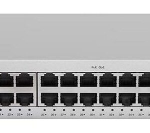 Cisco Meraki Ms210-48Fp Managed L2  Gigabit Ethernet  (10/100/1000) Power Over Ethernet (Poe) 1U Grey