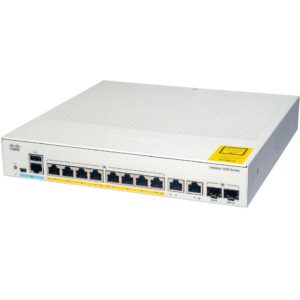 CISCO Catalyst 1000 8-Port Gigabit data-only 2 x 1G SFP Uplinks LAN Base with external power supply