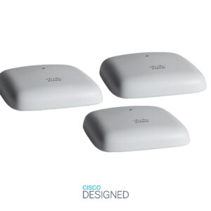 CISCO Business W140AC 802.11ac 2x2 Wave 2 Access Point Ceiling Mount 3 Pack