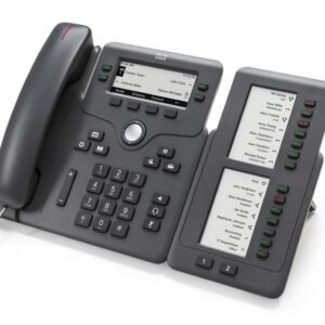 Cisco CP-68KEM-3PCC= – Moduł Rozszerzający Klawisze (KEM) dla Serii 6800 MPP