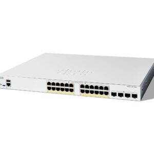 Cisco Catalyst 1300 24-port GE Full PoE 4x10G SFP+ Managed Switch