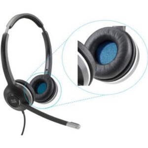 Cisco Ies Replacement Ear Cushions  (8 Pieces) - Spare - Black,  1-Year Limited Liability Warranty (Cp-Hs-Wl-5Ec8=)