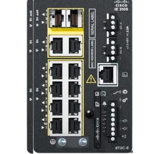 Cisco Catalyst Ie3105 Managed L2  Gigabit Ethernet  (10/100/1000) Black