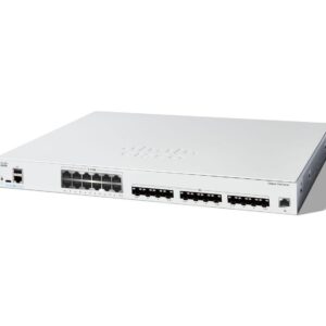 Cisco Catalyst 1300-24Fp-4X Managed  Switch, 24 Port Ge, Full Poe,  4X10Ge Sfp+, Limited Lifetime Protection (C1300-24Fp-4X)