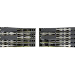 Cisco Small Business C2960X24Ts-L,  Refurbished Managed L2/L3  Gigabit Ethernet (10/100/1000) 1U Black