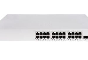 Cisco 24P-4G Network Switch Managed  L2/L3 Gigabit Ethernet  (10/100/1000) Power Over Ethernet (Poe) 1U Grey
