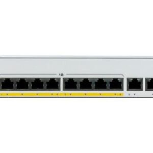 Cisco C1000-8P-E-2G-L Managed L2  Gigabit Ethernet  (10/100/1000) Power Over Ethernet (Poe) Grey