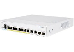 Cisco Cbs350-8P-2G Managed L2/L3  Gigabit Ethernet  (10/100/1000) Silver