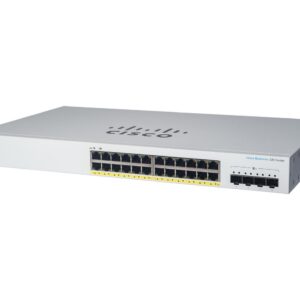 Cisco Cbs220-24P-4X Managed L2  Gigabit Ethernet  (10/100/1000) Power Over Ethernet (Poe) White