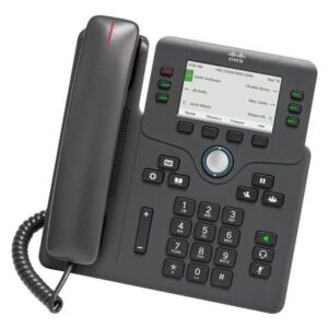 CISCO 6871 Phone for MPP with Central European Power Adapter