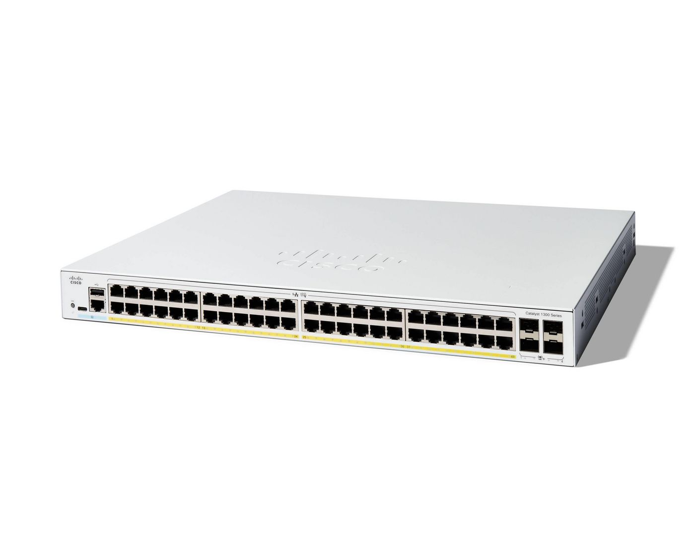 Cisco C1300-48Fp-4X Managed L2/L3 Gigabit Ethernet (10/100/1000) White