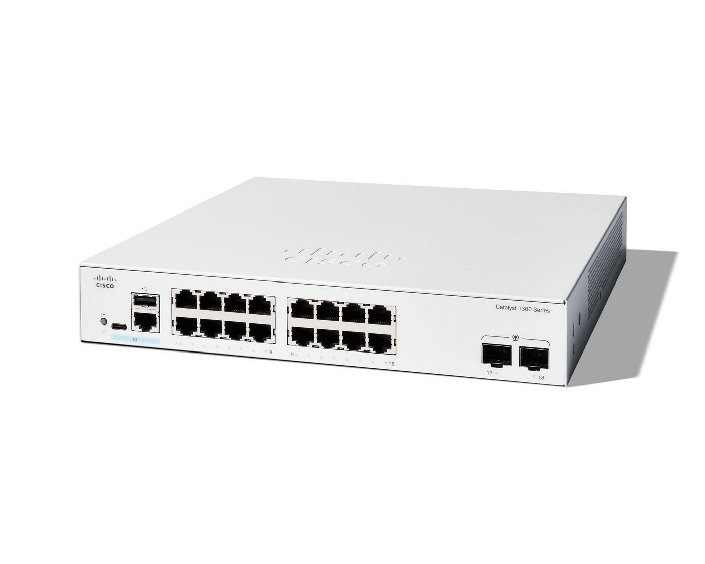 Cisco C1300-16T-2G Managed L2/L3 Gigabit Ethernet (10/100/1000) White