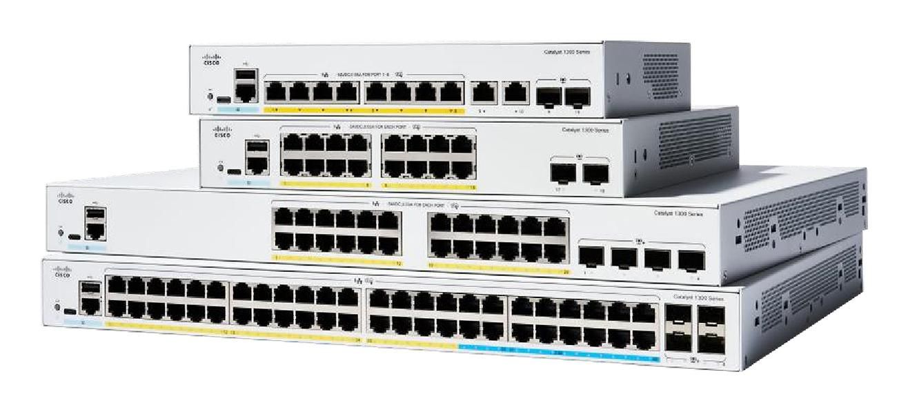 Cisco Catalyst 1300X C1300X-48T-4X - Przełącznik 48x GbE Data z Uplinkami 10G SFP+