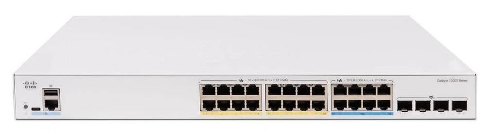 Cisco Catalyst 1300X-24T-4X - Przełącznik 24x GE Data-Only, 4x 10G SFP+
