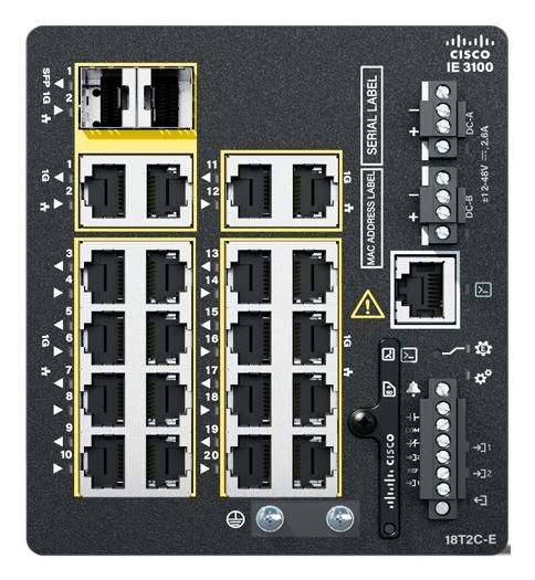 Cisco T2C-E-Rf Network Switch Managed L2/L3 Gigabit Ethernet (10/100/1000) Black