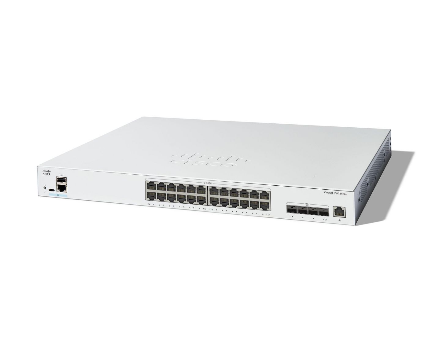 CISCO Catalyst 1300 24-port 10GE 4x10G SFP+ Shared REMANUFACTURED