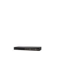 Cisco Sf250-24P Managed L2/L3 Fast  Ethernet (10/100) Power Over  Ethernet (Poe) 1U Black
