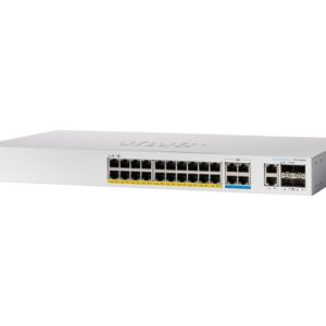 Cisco Catalyst C1300-24Mgp-4X  Managed L2/L3 Power Over  Ethernet (Poe) Grey