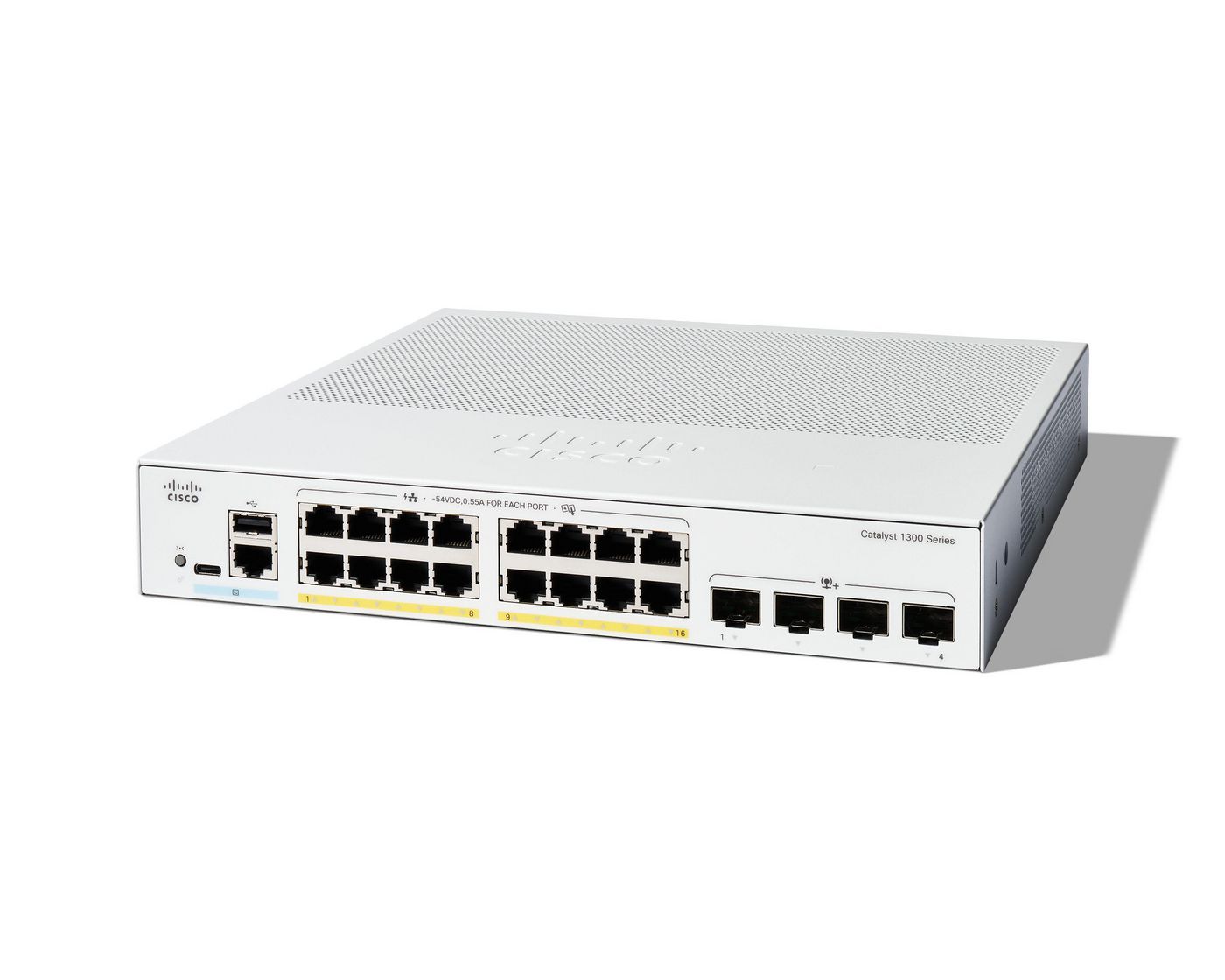 Cisco C1300-16P-4X Managed L2/L3 Gigabit Ethernet (10/100/1000) White