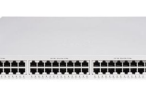 CISCO Meraki MS150 48-Port PoE 802.3bt 370W 4x10G Uplink Cloud Managed Switch