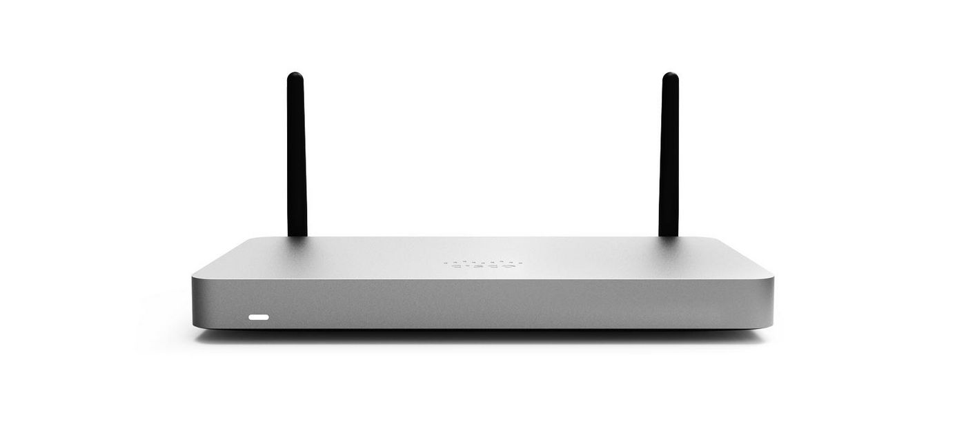 CISCO Meraki MX67W Cloud Managed Security Appliance with 802.11ac configurable