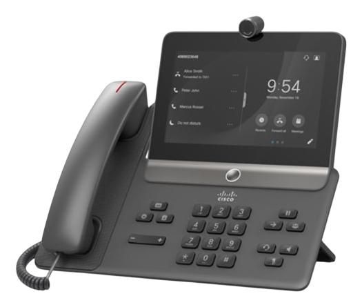 Cisco Video Phone 8875 NR Carbon Black - Telefon IP