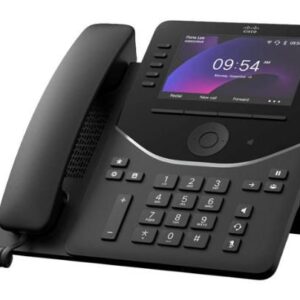 Cisco 9861 Ip Phone Black, Carbon  10 Lines Lcd Wi-Fi
