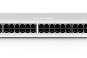 Cisco Meraki Ms130-48 Managed L2  Gigabit Ethernet  (10/100/1000) Power Over Ethernet (Poe) 1U White