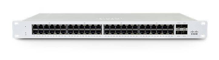 Cisco Meraki Ms130-48 Managed L2 Gigabit Ethernet (10/100/1000) Power Over Ethernet (Poe) 1U White