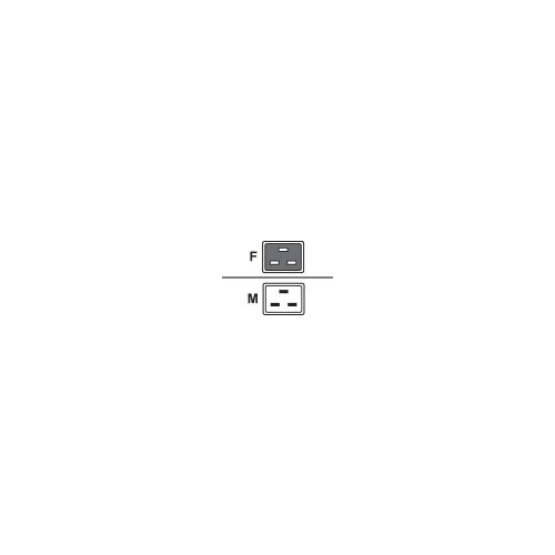 Power cord 16A IEC320 C19->C20