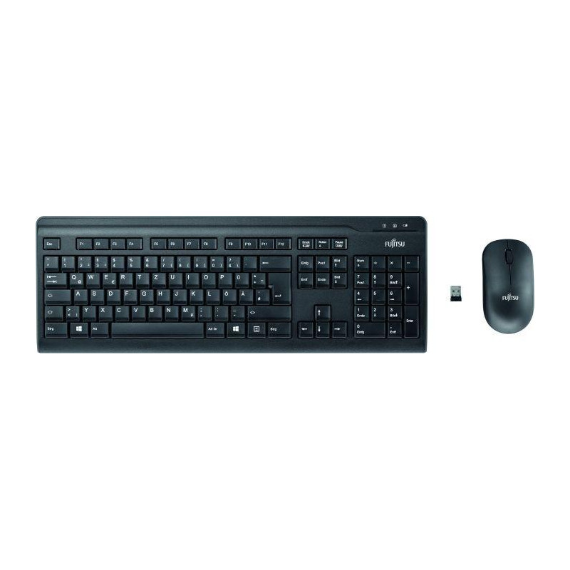 FUJITSU Wireless KB Mouse Set LX410 DE