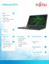 FUJITSU LIFEBOOK E5511 15,6" FHD Core i7-1165G7 16GB SSD NVMe 512GB SED WiFi-AX BT5 LTErKIT FP SC TPM IR-CAM KB 4cell 50Wh Win10
