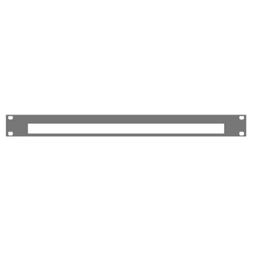 cable carrying plate 1U with dust cover