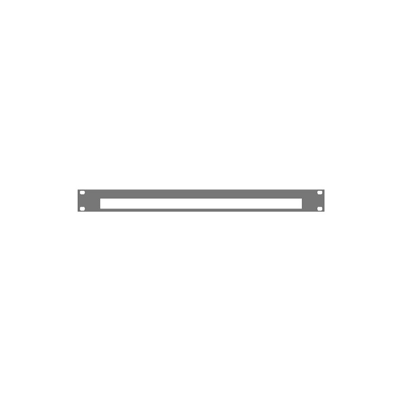 cable carrying plate 1U with dust cover