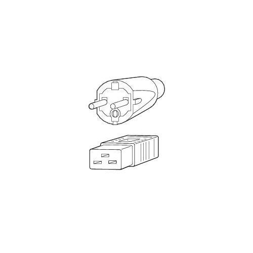 Power cord 16A IEC320 C19->CEE 7/7