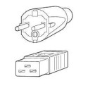 Power cord 16A IEC320 C19->CEE 7/7