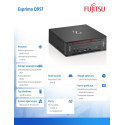 Fujitsu Komputer ESPRIMO Q957, C i3-7100 T,8GB,W10P,SSD
