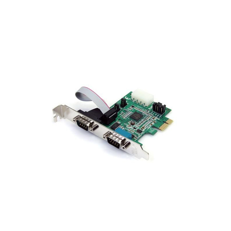 DUAL SERIAL CARD PCIE X1/Dual Port RS232 über Splitterkabel für F/ Fujitsu CELSIUS W410, W510 und ESPRIMO C700, E500, E700, E900
