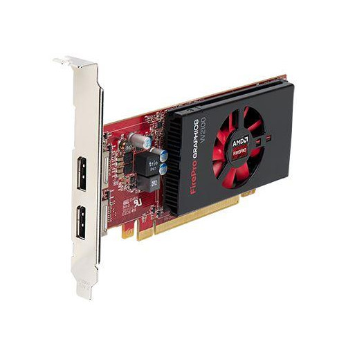 AMD FIREPRO W2100 2GB/Anschlüsse: 2x DP/ PCIe x16/ ohne Adapter für Fujitsu Celsius Workstations