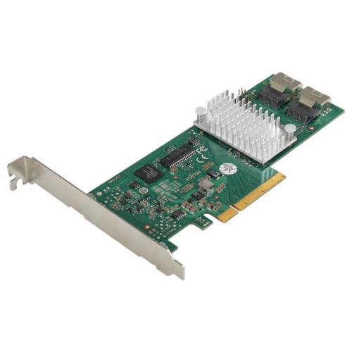RAID CTRL SAS 6G 0/1 (D2607)/SAS/SATA RAID Controller basierend auf LSI MegaRAID SAS2008, PCIe 2.0 x8, 8 interne Anschlüsse, RAI