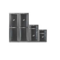 Dummy panel 1U plast. Bk