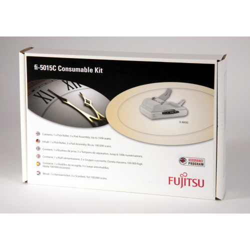 Consumable Kit for FI-5015C/for FI-5015C 1 x Pick Roller / 5 x Pad Assy/ total max. lifetime 100.000 documents/